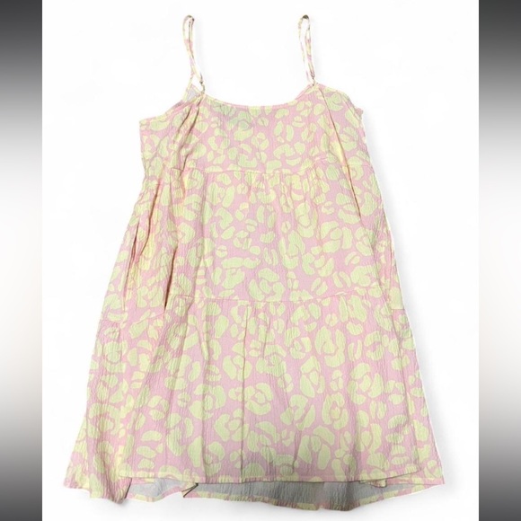 Show Me Your Mumu Caroline Mini Dress in the "Lemonade Cheetah" print Size M - Picture 4 of 5